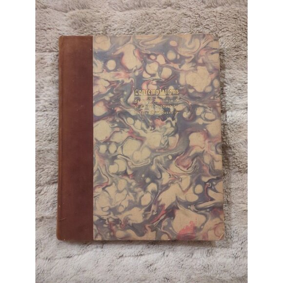 Elbert Hubbard CONTEMPLATIONS Heloise Hawthorne SHORT ESSAYS 1902 Special Bind